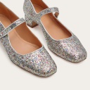 Dora Low Heels, confetti